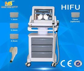 China Weiße HIFU-Facelift-Hochfrequenzschönheits-Maschine 0.1J-1.0J 2500W fournisseur
