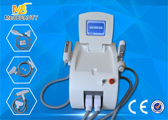 China Weiße IPL-SHR Laser-IPL-Schönheits-Ausrüstungs-Vertikalen-Art Rf-Nd-YAG fournisseur