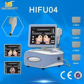 China Tragbare Hifu-Maschinen-Schönheits-Ausrüstung oberflächliche Deel-Lederhaut und SMAS distributeur
